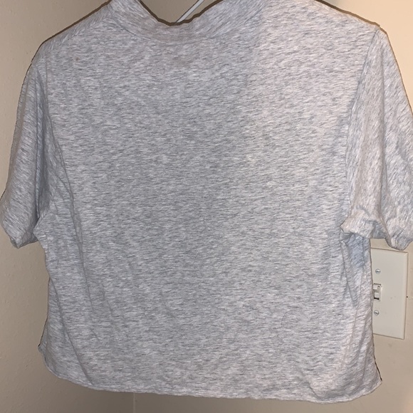 ITEM #2 gray crop top - Picture 2 of 2